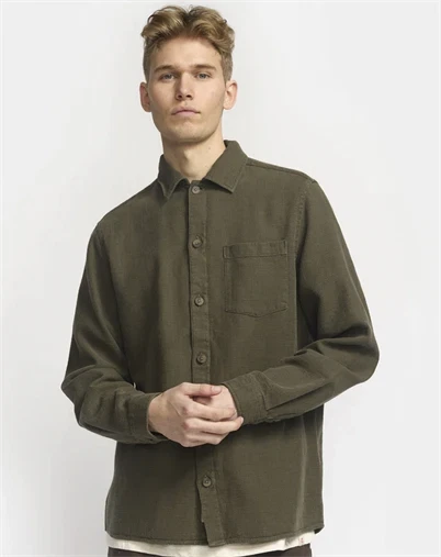 Revolution - Casual Skjorte - Army